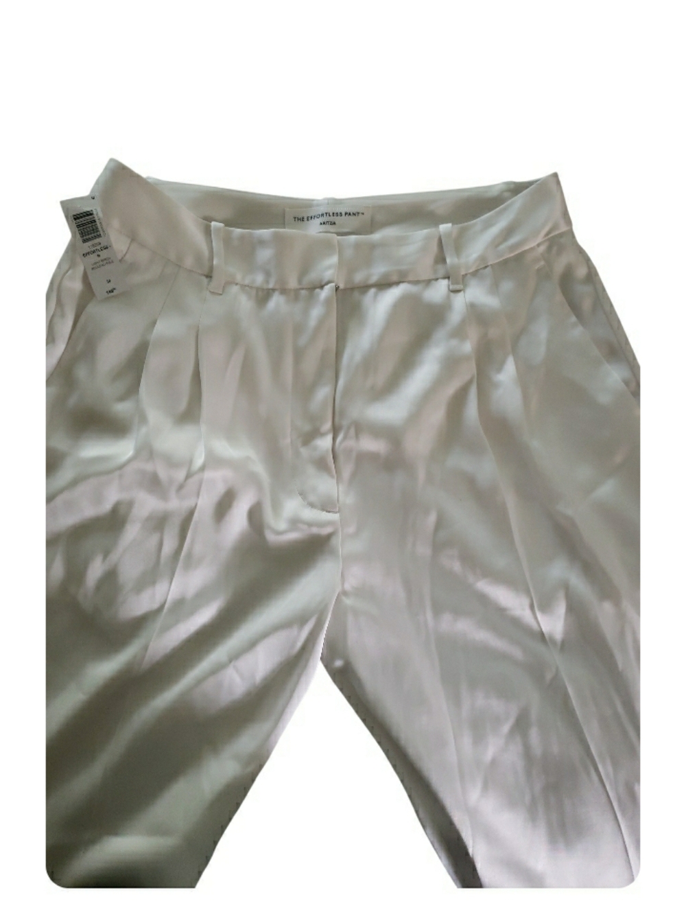 NWT Aritzia The Effortless Pant Satin- 10 - Picture 3 of 9
